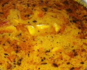 Basic Indian Gravy - Rajasthani Yellow Gravy