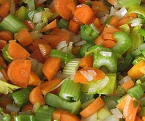 Mirepoix - Types of Herbs and Spices | Definition of Herbs and Spices.
