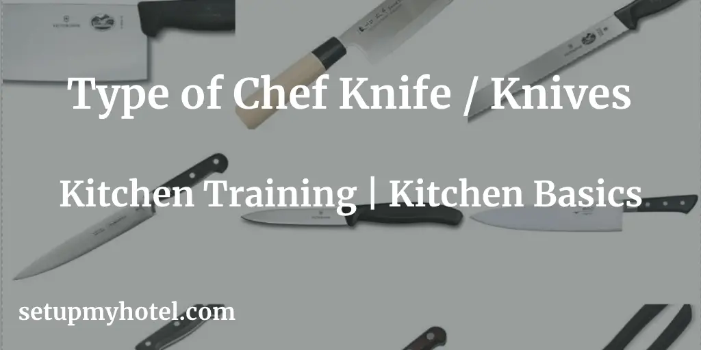 Types Of Kitchen Knives Knife