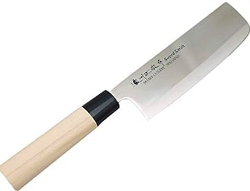 Nakiri Bocho - Types of Kitchen Knives or Knife used in hotel Kitchen