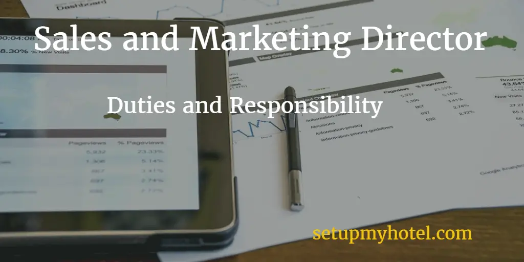 Sales Director | Marketing Director | Head Sales | Head Marketing Duties, Task and Responsibility