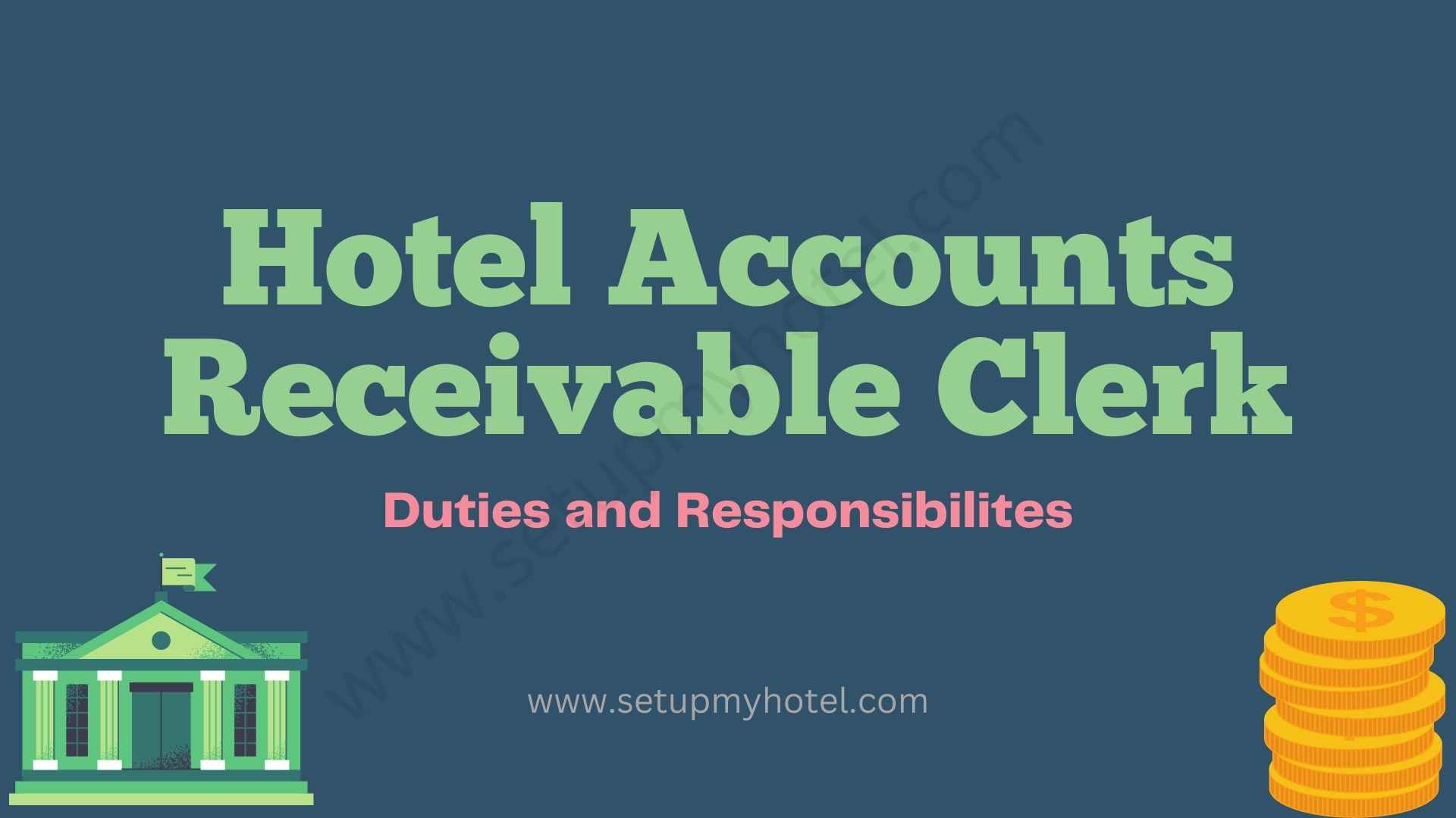 Accounts Receivable Clerk, As a hotel accounts receivable clerk, your primary responsibility is to manage the hotel's financial resources. This includes keeping track of all incoming payments and ensuring that all bills and invoices are paid on time. You will work closely with the hotel's accounting department to create and maintain accurate financial records. In addition to managing the hotel's financial resources, you will also be responsible for interacting with guests and handling any billing inquiries they may have. It is important that you possess excellent customer service skills and are able to communicate effectively with guests. To be successful in this role, you should have a strong attention to detail, be highly organized, and have a solid understanding of basic accounting principles. A degree in accounting or finance is preferred, but not required. Experience working in a hotel or hospitality environment is also a plus. Overall, the hotel accounts receivable clerk plays a critical role in ensuring the hotel's financial stability and maintaining positive relationships with guests. If you are interested in a career in finance and have a passion for the hospitality industry, this may be the perfect job for you.