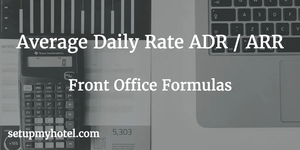 FO Formula - Average Room Rate (ARR) | Average Daily Rate (ADR) Calculator | Hotels Calculating the Average Room Rate (ARR) and the Average Daily Rate (ADR) are important metrics for hotels to monitor, as they provide insight into the performance of the hotel. The ARR represents the average price of a room for a given period of time, while the ADR represents the average price of a room for each day during that period. To calculate the ARR, simply divide the total room revenue by the total number of rooms sold during the specified time frame. This will provide an average price per room, which can then be used to monitor the performance of the hotel over time. The ADR is calculated by dividing the total room revenue by the total number of rooms sold during the same time period. This will provide the average daily rate for each room sold, which is a powerful metric for understanding the day-to-day performance of the hotel. By monitoring these metrics over time, hotel managers can make informed decisions about pricing strategies, marketing efforts, and other aspects of the business. Ultimately, the FO Formula provides a useful tool for hotels to measure their success and make data-driven decisions for the future.