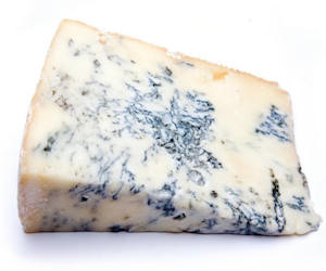 Blue Veined Cheese Category of Cheese. Blue-veined cheeses, also known as blue cheese or bleu cheese, are a distinctive category of cheeses characterized by the presence of blue or greenish veins running through the cheese. These veins are formed by the introduction of specific mold cultures, such as Penicillium roqueforti or Penicillium glaucum, during the cheese-making process. The mold spores grow and develop in the cheese, creating characteristic pockets of flavor and a tangy, sharp taste. Here are some examples of popular blue-veined cheeses:

Roquefort: A French blue cheese made from sheep's milk. Roquefort is creamy, tangy, and has a distinct flavor profile. It is aged in natural caves, contributing to its unique characteristics.

Gorgonzola: An Italian blue cheese made from cow's milk. Gorgonzola can be mild or strong, depending on its age. It has a crumbly texture and a bold, savory flavor.

Stilton: An English blue cheese that can be made from cow's, sheep's, or goat's milk. Stilton has a rich and creamy texture, with a mellow and slightly sweet flavor.

Danish Blue: A cow's milk blue cheese from Denmark, it is known for its smooth and creamy texture. It has a milder flavor compared to some other blue cheeses.

Cabrales: A Spanish blue cheese made from a blend of cow, sheep, and goat milk. Cabrales has a strong, robust flavor with a crumbly texture.

Bleu d'Auvergne: A French blue cheese made from cow's milk. It has a creamy texture and a strong, tangy taste. The blue veining is evenly distributed throughout the cheese.

Maytag Blue: An American blue cheese made from cow's milk. It has a crumbly texture and a bold, tangy flavor.

Cambozola: This is a German blue cheese that combines the creamy texture of Camembert with the blue veins of Gorgonzola. It has a milder flavor compared to some traditional blue cheeses.

Blue-veined cheeses are often enjoyed on their own or crumbled over salads, added to sauces, or paired with fruits and nuts. The distinct flavor and creamy texture make them a unique and beloved category in the world of cheese.