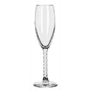 The terms "Champagne tulip" and "Champagne flute" refer to specific types of glassware designed for serving Champagne and other sparkling wines. Each has its own distinctive shape, and both are popular choices, but they offer slightly different drinking experiences.

Champagne Tulip:

The Champagne tulip, also known as a tulip glass or wine coupe, has a broader bowl with a slightly flared lip. It somewhat resembles a tulip flower, which gives it its name.
The wider bowl of the Champagne tulip allows for better aeration and enhances the perception of the wine's aromas. It also provides a larger surface area for the bubbles to dissipate, allowing for a more integrated and aromatic tasting experience.
While historically popular, some critics argue that the wide opening of the tulip glass may cause the Champagne to lose its effervescence more quickly compared to other glass shapes.
Champagne Flute:

The Champagne flute is a tall, narrow glass with a slender, elongated bowl. It is the more traditional and widely recognized glass for serving Champagne.
The narrow shape of the flute helps to preserve the bubbles in the wine, allowing them to rise in a steady stream. It is believed by many that this design enhances the overall effervescence and maintains the crispness of the sparkling wine.
Champagne flutes are often preferred for celebrations and formal events due to their elegant appearance.
Ultimately, the choice between a Champagne tulip and a Champagne flute comes down to personal preference. Some people prefer the wider bowl of the tulip for the enhanced aromas, while others favor the classic look and effervescence-preserving qualities of the flute. Both glasses are widely used, and the right choice often depends on the occasion and individual taste preferences.