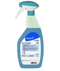 Suma/Diversey D6 Glass Cleaner is a highly effective product that is designed to clean and polish glass surfaces. It is ideal for use on windows, mirrors, and other glass surfaces. This cleaner is formulated to remove dirt, dust, and grime without leaving streaks or residue behind.

The Suma/Diversey D6 Glass Cleaner is easy to use and can be applied with a spray bottle or a cloth. It is designed to dry quickly, leaving your windows and mirrors sparkling clean. This cleaner is also safe to use on most surfaces, including painted surfaces and plastic.

Whether you are cleaning your home or office, the Suma/Diversey D6 Glass Cleaner is a reliable and effective solution for all of your glass cleaning needs. With regular use, you can maintain a clean and polished appearance for all of your glass surfaces.