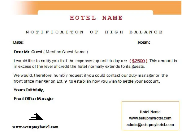 As a hospitality professional, it is important to handle all guests with respect and professionalism, regardless of their balance or floor limit. However, there are a few key strategies that can help ensure a positive experience for both the guest and the hotel. Firstly, it is crucial to communicate clearly with the guest about their balance or floor limit. If a guest has a high balance or has exceeded their floor limit, it is important to explain the situation calmly and respectfully, and to provide options for resolving the issue. This could include setting up a payment plan, offering alternative payment methods, or adjusting their reservation to better suit their budget. It is also important to maintain a positive and friendly demeanor throughout the interaction. Guests may feel embarrassed or frustrated if they have exceeded their balance, and it is important to be empathetic and understanding. By maintaining a positive attitude and offering solutions, you can help ensure that the guest feels valued and respected, and that their stay at the hotel remains enjoyable. Ultimately, handling guests with high balances or floor limits requires a combination of clear communication, empathy, and professionalism. By following these strategies, you can help ensure that all guests have a positive experience at your hotel, regardless of their financial situation.