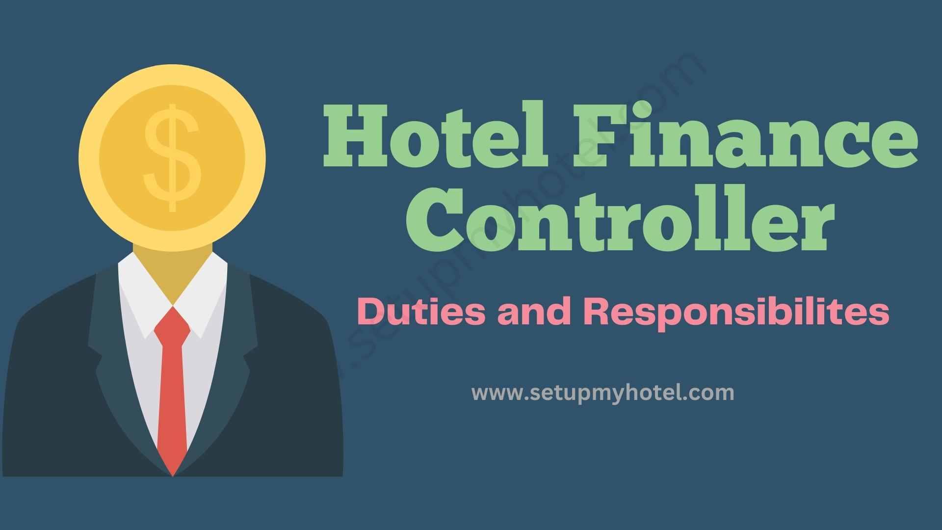 Hotel Finance Controller. The hotel finance controller plays a vital role in the financial management of a hotel. They are responsible for overseeing the financial operations of the hotel, including accounting, budgeting, forecasting, and financial reporting. The finance controller works closely with the hotel's management team to ensure that financial goals are met and financial risks are minimized. They are responsible for analyzing financial data and providing recommendations to improve financial performance and profitability. Some of the key responsibilities of a hotel finance controller include managing the hotel's cash flow, preparing financial statements, overseeing accounts payable and receivable, and managing the hotel's budget. They may also be responsible for developing financial policies and procedures, as well as implementing internal controls to ensure compliance with financial regulations. To be successful in this role, a hotel finance controller should have a strong understanding of accounting principles and financial management. They should be detail-oriented, analytical, and able to communicate financial information effectively to both financial and non-financial stakeholders. A bachelor's degree in accounting or finance is typically required, along with several years of experience in financial management, preferably in the hospitality industry.