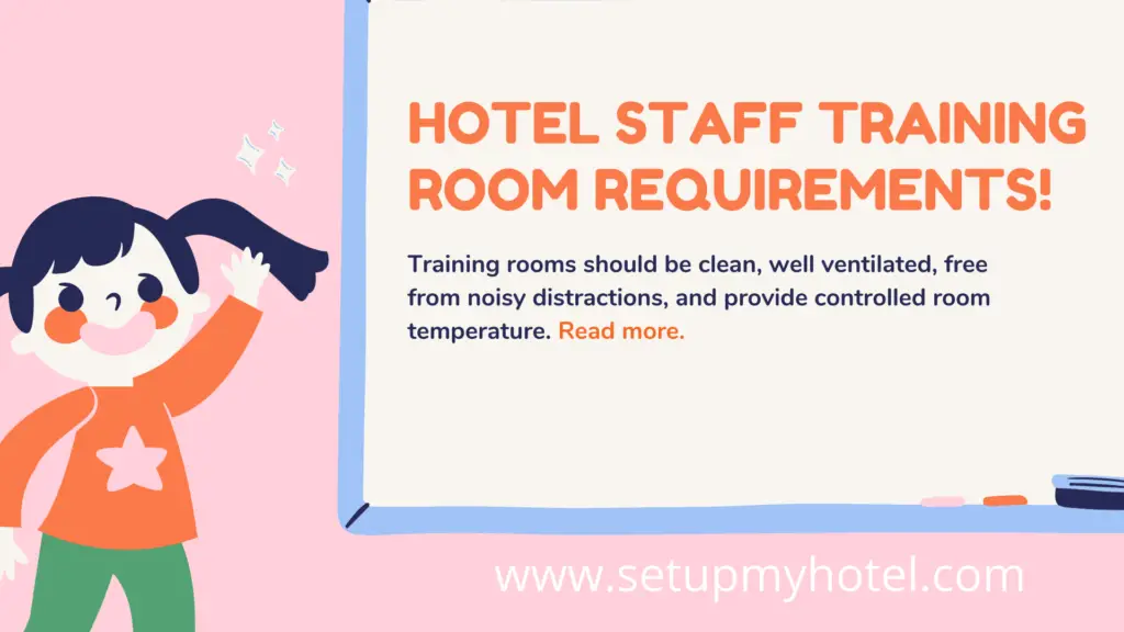 HR Hotel Staff Training Room Requirements SetupMyHotel