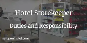 hotel storekeeper salary