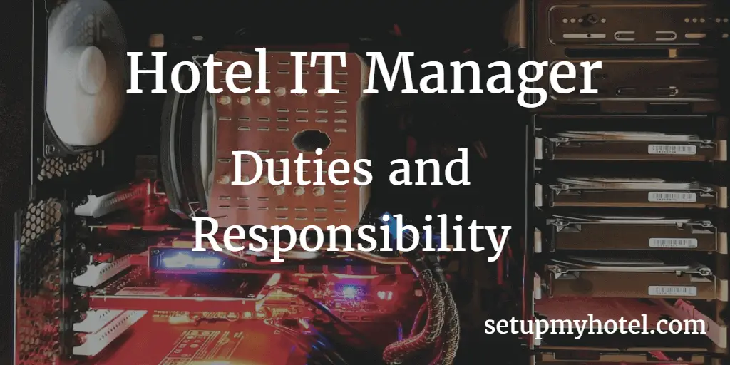 As a Hotel IT Manager, you will be responsible for overseeing the technology systems and infrastructure within the hotel. Your job will involve managing the hotel's computer systems, networks, and software applications, as well as ensuring that all systems are running smoothly and efficiently. One of the key responsibilities of the Hotel IT Manager is to manage the hotel's data security and ensure that all systems are secure and protected against potential threats. You will also be responsible for maintaining and upgrading the hotel's technology infrastructure as needed. In addition to managing the technical aspects of the hotel, you will also need to work closely with other hotel staff to ensure that all systems are integrated and working together seamlessly. This may involve working with front desk staff to ensure that the hotel's reservation system is functioning properly, or working with housekeeping staff to ensure that the hotel's cleaning and maintenance schedules are properly coordinated. To be successful in this role, you will need to have strong technical skills and knowledge of a wide range of software and hardware systems. You will also need to have excellent communication skills and the ability to work well with a variety of different people, from hotel guests to staff members and vendors. If you are looking for a challenging and rewarding career in the hospitality industry, then the role of Hotel IT Manager may be the perfect fit for you.