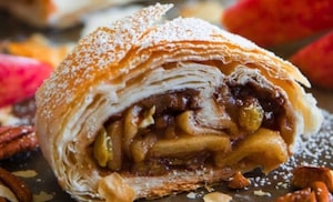 List of Laminated Or Puff Pastries Apple Strudel