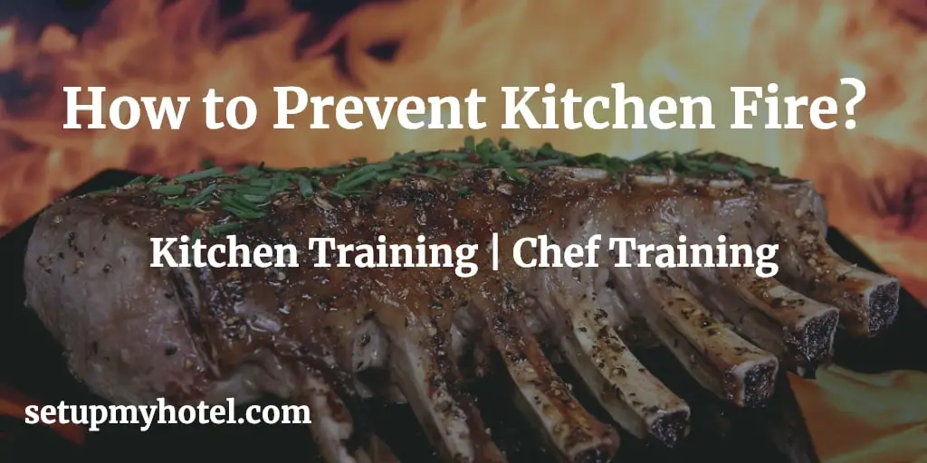 Preventing fires in a hotel kitchen is crucial for the safety of both staff and guests. Here are some guidelines to help prevent fires in a hotel kitchen: Regular Equipment Maintenance: Ensure that all kitchen equipment is regularly inspected, cleaned, and well-maintained. Faulty equipment can be a common cause of fires. Proper Installation: Ensure that all kitchen equipment is installed correctly according to manufacturer guidelines. Follow local safety codes and regulations during installation. Staff Training: Train kitchen staff on fire safety procedures, including the proper use of fire extinguishers, how to operate kitchen equipment safely, and what to do in case of a fire. Supervision and Monitoring: Have a designated staff member responsible for fire safety during operating hours. This person should monitor the kitchen, ensuring that safety protocols are followed and identifying potential hazards. Regular Inspections: Conduct regular inspections of the kitchen area to identify and address potential fire hazards, such as grease buildup, faulty wiring, or damaged equipment. Proper Storage: Store flammable materials, such as cleaning supplies and cooking oils, in designated areas away from heat sources. Use proper containers and follow safety guidelines for storage. Fire Suppression Systems: Install and regularly maintain fire suppression systems, such as overhead sprinklers, to quickly suppress a fire in case of an emergency. Emergency Exits: Ensure that all emergency exits are clearly marked, easily accessible, and free of obstructions. Conduct regular drills to familiarize staff with evacuation procedures. Kitchen Layout: Design the kitchen layout to allow for proper ventilation and spacing between cooking equipment. Adequate airflow can help prevent the buildup of heat and reduce the risk of fires. Proper Handling of Cooking Oil: Use caution when working with cooking oils, as they can easily ignite. Ensure that deep fryers are used safely and have proper temperature controls. Regularly filter and change cooking oil to prevent overheating. Electrical Safety: Avoid overloading electrical outlets and ensure that all electrical cords are in good condition. Replace any frayed or damaged cords immediately. Fire Extinguishers: Place fire extinguishers in easily accessible locations throughout the kitchen. Ensure that staff knows how to use them and conduct regular checks to confirm they are in working order. No Smoking Policy: Enforce a strict no-smoking policy in the kitchen area to prevent accidental fires. Communication: Establish clear communication channels for reporting and addressing safety concerns. Encourage a culture of safety and prompt reporting of any potential hazards. By implementing these measures and fostering a culture of safety, you can significantly reduce the risk of fires in a hotel kitchen. Regular training, inspections, and maintenance are key components of a comprehensive fire prevention strategy. Familiarize yourself with the working area to minimize cases of burning fire. Pay extra attention to equipment/furniture made from easily burnable materials such as wood avoid using such things as much as possible. Important Note: This information is brief and general, and should be only used as an example for preparing the hotel & kitchen staff training material. This article should not be the only source of your information on 'How to Preventing Fire in Hotel Kitchen?'.