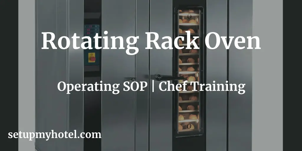 Rotating rack oven