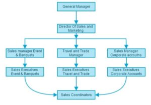 In the hotel industry, sales and marketing are two critical departments that work hand in hand to drive revenue and profits for the business. A well-structured organization chart is essential to ensure that both departments operate efficiently and effectively. At the top of the hierarchy is the Director of Sales and Marketing, who oversees the entire team. Reporting to the Director are the Sales Manager, Marketing Manager, and Revenue Manager. The Sales Manager is responsible for developing and executing sales strategies to drive business, manage the sales team, and maintain relationships with clients. The Marketing Manager, on the other hand, is responsible for creating marketing campaigns, managing the hotel's brand, and promoting the hotel's services to potential customers. The Revenue Manager is responsible for analyzing market trends, monitoring competitors' pricing, and optimizing the hotel's revenue streams. Reporting to the Sales and Marketing Managers are the Sales and Marketing Coordinators, who support their respective departments through administrative tasks, data analysis, and research. Ultimately, a well-structured sales and marketing organization chart allows hotels to maximize their revenue potential and attract more guests. By ensuring that each team member has a clear role and responsibility within the organization, hotels can work towards the common goal of driving revenue and profits.