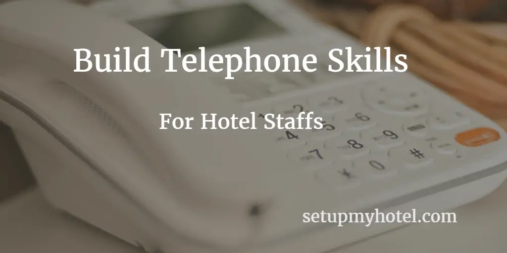 In the hospitality industry, communication is key. One of the most important communication tools for hotel staff is the telephone. It is essential that hotel employees have excellent telephone skills to provide guests with exceptional service. To build telephone skills for hotel staff, it is important to provide them with proper training. This includes teaching them how to answer the phone professionally, with a warm and friendly tone. They should also be trained on how to handle difficult guests and situations, such as complaints or requests for information. Another important aspect of telephone skills training is teaching staff how to navigate through phone systems and transfer calls efficiently. This can greatly improve the guest experience, as they will not be left on hold for extended periods of time or transferred to the wrong department. In addition to training, it is important to provide hotel staff with the necessary tools for effective communication over the phone. This includes ensuring that all phones are in good working condition and that staff have access to important information, such as hotel policies and procedures. By focusing on building telephone skills for hotel staff, hotels can provide excellent service to their guests and create a positive reputation in the hospitality industry.