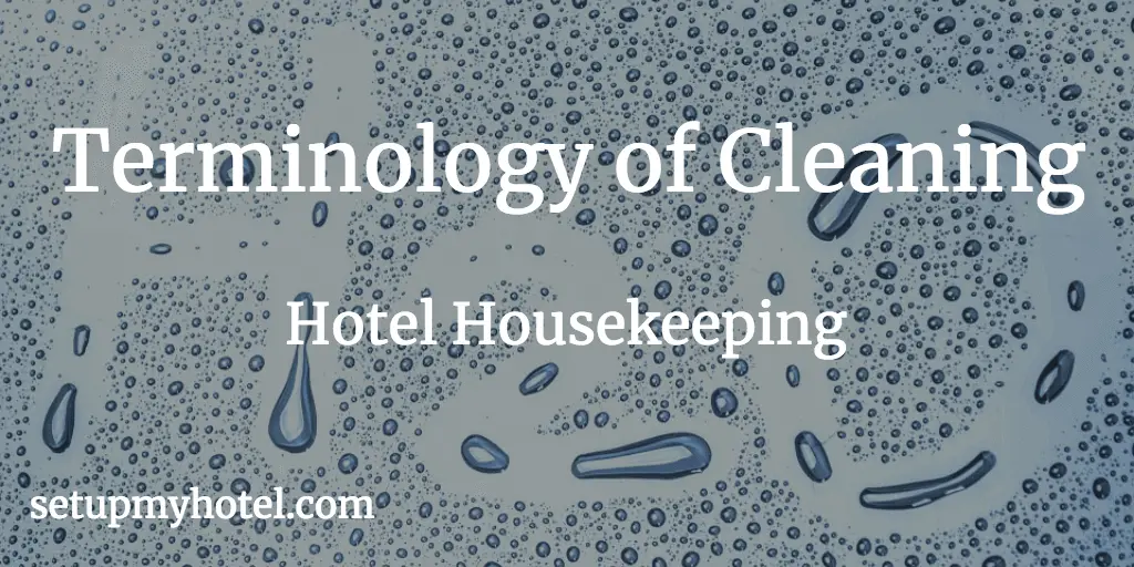 The hotel housekeeping department plays a very important role in ensuring that the hotel premises are clean and tidy at all times. This requires the use of various cleaning tools, equipment and materials. However, it is also important to have a good understanding of the terminology used in cleaning. One of the most basic terms used in hotel housekeeping is "cleaning." This refers to the process of removing dirt, dust and other unwanted materials from surfaces, floors, and furniture. It is important to note that cleaning is not the same as disinfecting, which involves the use of chemicals to kill harmful bacteria and viruses. Another important term is "sanitizing," which involves reducing the number of harmful microorganisms on a surface to a safe level. This is usually done using chemicals such as bleach or hydrogen peroxide. Sanitizing is particularly important in areas where there is a high risk of infection, such as bathrooms and kitchens. "Degreasing" is another important term used in hotel housekeeping. This involves the removal of grease and oil from surfaces such as kitchen counters, stovetops, and floors. Degreasing is usually done using specialized cleaning products that are designed to break down and dissolve grease. Overall, having a good understanding of cleaning terminology is essential for hotel housekeeping staff. By using the right tools, equipment and materials, and applying the correct techniques, they can ensure that the hotel premises are clean, safe and hygienic for guests.