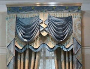 Types of Hotel Window Curtains Treatments Swags and Cascades