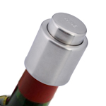 A wine bottle stopper is a device used to seal an opened bottle of wine, preserving its flavors and preventing oxidation. Wine stoppers come in various designs and materials, and they are typically reusable. Here are some common types of wine bottle stoppers:

Cork Stopper:

Traditional wine stoppers are made of cork, the same material used in many wine bottle closures.
Cork stoppers are effective for short-term storage and can be easily inserted into the neck of the bottle.
Vacuum Pump Stopper:

Consists of a rubber stopper with a built-in pump.
After inserting the stopper into the bottle, the user pumps out the air, creating a vacuum seal that helps slow down oxidation.
Silicone Stopper:

Made of flexible silicone material, these stoppers create a snug and airtight seal.
Silicone stoppers are often adjustable to fit various bottle sizes and shapes.
Expandable Rubber Stopper:

Features a rubber or plastic stopper with an expanding design.
When inserted into the bottle, the stopper expands to create a tight seal.
Screw Cap Stopper:

Resembles the screw caps commonly used in wine bottles.
Screw cap stoppers can be twisted onto the bottle's neck to create a secure seal.
Decorative and Novelty Stoppers:

Come in various creative and decorative designs.
While these stoppers add a touch of style, they may not always provide an airtight seal for long-term storage.
Glass or Metal Stopper:

Made of glass, metal, or a combination of both materials.
These stoppers are often stylish and can be visually appealing.
When choosing a wine bottle stopper, consider the type of wine you are sealing, how long you intend to store the wine, and your preferences regarding ease of use and aesthetics. For short-term storage (a few days to a week), most types of stoppers can be effective. However, for longer-term storage, vacuum pump stoppers are often recommended as they help remove excess air, minimizing oxidation and preserving the wine's quality. Additionally, it's important to store wine bottles upright to minimize the surface area exposed to air.