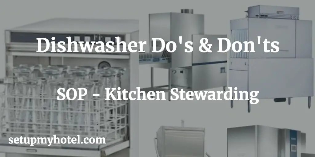 dishwasher dos and donts