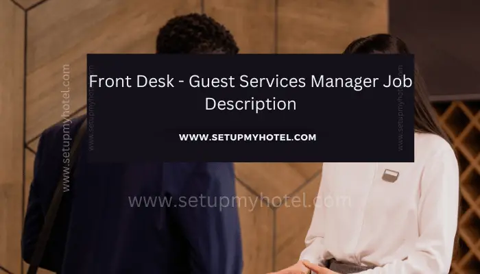 The Front Desk - Guest Services Manager is a crucial role in the hospitality industry. This person is responsible for managing a team of front desk agents and ensuring that guests have a positive experience from check-in to check-out. Some of the key responsibilities of a Front Desk - Guest Services Manager include overseeing the daily operations of the front desk, ensuring that all guests are greeted in a friendly and professional manner, resolving any guest complaints or issues, managing room reservations and availability, and supervising the work of front desk agents. In addition to these operational duties, a Front Desk - Guest Services Manager must also possess strong leadership and communication skills. They must be able to motivate and inspire their team to provide exceptional customer service, as well as collaborate with other departments within the hotel to ensure a seamless guest experience. Overall, the role of a Front Desk - Guest Services Manager is critical to the success of a hotel or resort. It requires a combination of operational expertise, leadership skills, and a commitment to providing outstanding customer service to guests.