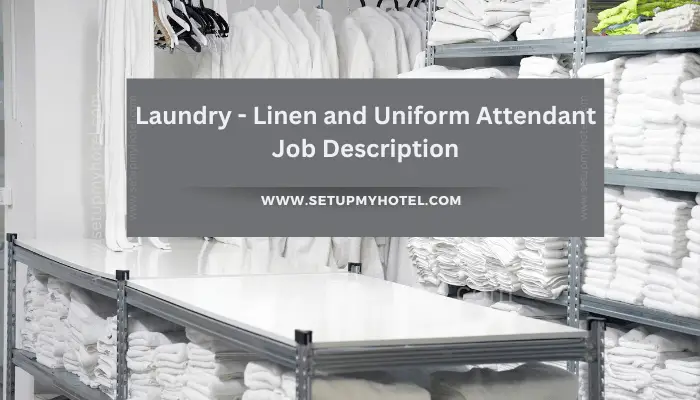 As a laundry linen and uniform attendant, your primary responsibility is to ensure that all linens, towels, and uniforms are properly cleaned, pressed, and sorted. You will be responsible for loading and unloading washing machines, dryers, and other laundry equipment. Additionally, you may be responsible for folding, ironing, and sorting linens and uniforms. To excel in this role, you must have excellent attention to detail and be able to work quickly and efficiently. You will need to be able to work independently and as part of a team, and be comfortable working in a fast-paced environment. You should also have good communication skills, as you may need to interact with other staff members and customers. In addition to your laundry duties, you may also be responsible for maintaining and organizing laundry supplies and equipment, and ensuring that the laundry area is clean and tidy at all times. You may also be required to perform other cleaning duties as needed. Overall, a laundry linen and uniform attendant plays a vital role in ensuring that all linens and uniforms are clean and ready for use, helping to ensure that customers have a positive experience. If you are looking for a role that allows you to work independently while still being part of a team, this may be the perfect job for you.