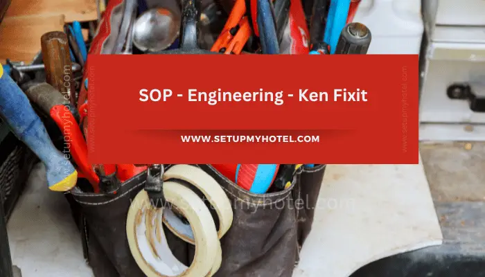 The Standard Operating Procedure (SOP) for Engineering under the supervision of Ken Fixit is an essential tool for ensuring that all engineering tasks are carried out efficiently and effectively. The SOP outlines the steps necessary to complete a project from start to finish, including the necessary resources and personnel needed to complete each task.