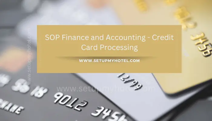 In the world of finance and accounting, credit card processing is essential for any business that wants to accept payments online or in person. A Standard Operating Procedure (SOP) for credit card processing ensures that all transactions are properly recorded and reconciled, reducing the risk of errors and fraud.