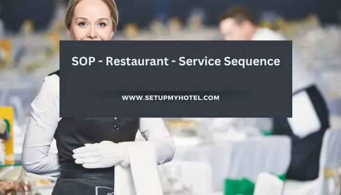 SOP - Restaurant - Service Sequence