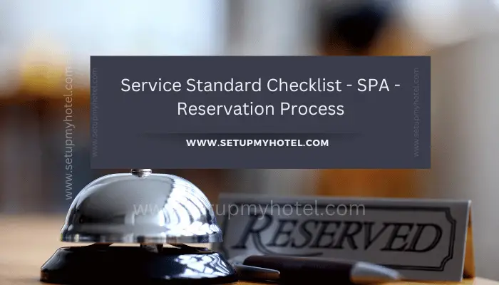 When it comes to booking a spa reservation, there are a few important steps that service providers should follow to ensure a positive experience for their clients. The following checklist outlines the key aspects of the reservation process that should be considered: Greeting - Start the reservation process with a warm and friendly greeting. This will help to establish a positive rapport with the client and set the tone for the rest of the interaction. Information Gathering - Ask the client for their name, contact information, and any specific preferences or requests they may have. This will help to ensure that the spa is able to meet the client's needs and provide a personalized experience. Service Selection - Provide the client with information about the different services available, including pricing, duration, and any special features or benefits. This will help the client to make an informed decision about which service to book. Scheduling - Work with the client to find a date and time that works for both parties. This may involve checking availability, coordinating with other service providers, and accommodating any scheduling conflicts or preferences. Confirmation - Once the reservation is made, send a confirmation message or email to the client. This should include all relevant details about the reservation, such as the date, time, and location of the appointment. By following these steps, service providers can ensure a seamless and enjoyable reservation process for their clients, setting the stage for a relaxing and rejuvenating spa experience.