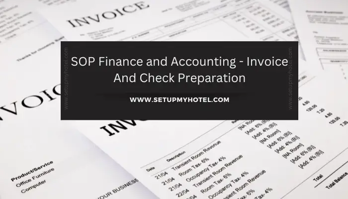 The Standard Operating Procedure (SOP) for Finance and Accounting regarding invoice and check preparation is an essential document that outlines the necessary steps and procedures for the efficient and accurate processing of financial transactions.