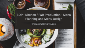 SOP - Kitchen / F&B Production - Menu Planning and Menu Design ...