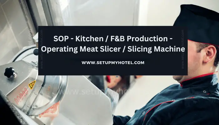 Operating a meat slicer or slicing machine in the kitchen or food and beverage production requires a lot of caution and attention to safety measures. These machines are designed to slice meat, cheese, and other food items quickly and efficiently. However, they can be dangerous if not used properly.