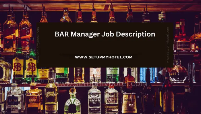 The BAR Manager is responsible for overseeing the daily operations of a bar or a similar establishment. They are in charge of managing the staff, ensuring that customers receive excellent service, managing inventory, and maintaining the overall cleanliness and safety of the establishment. Some of the key responsibilities of a BAR Manager include creating and implementing policies and procedures, monitoring the performance of the staff, and handling any customer complaints or issues that arise. They must also ensure that the bar is fully stocked with all necessary supplies, including alcohol, mixers, and other items. In addition to their management duties, BAR Managers must also possess excellent communication and interpersonal skills. They must be able to communicate effectively with customers, staff, and vendors, and must be able to handle any conflicts that may arise in a professional and diplomatic manner. Overall, the BAR Manager plays a critical role in the success of a bar or similar establishment. They are responsible for ensuring that customers receive excellent service, that the establishment is clean and safe, and that the staff is well-trained and motivated to provide the best possible experience for all patrons.