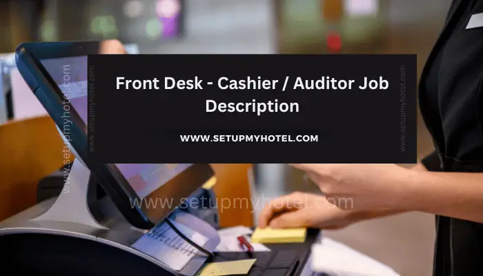 The Front Desk Cashier/Auditor is an essential member of the hotel team. This role requires an individual who is detail-oriented, organized and has strong communication skills.