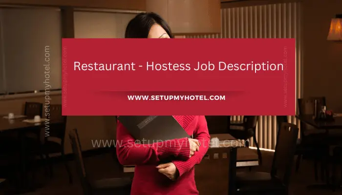 The role of a restaurant hostess is to welcome guests, provide them with menus, and direct them to their table. A hostess should have excellent communication and customer service skills, as they will be the first point of contact for guests. They should also be able to multitask and work well under pressure. In addition to greeting guests, a hostess will also be responsible for managing reservations, ensuring that tables are set up correctly, and maintaining a clean and organized front-of-house area. They may also assist with basic food and beverage service, such as refilling water glasses and clearing plates. To be successful in this role, a restaurant hostess should have a positive attitude, be able to work well in a team, and have a genuine interest in providing guests with a memorable dining experience. Previous experience in a customer-facing role is desirable, but not always necessary as training can be provided. Overall, a restaurant hostess plays a key role in the smooth running of a restaurant and can greatly contribute to a guest's overall satisfaction.