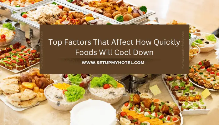 Foods that are too hot can be dangerous to eat. To avoid any potential health risks, it is important to know how to cool foods down quickly. There are several factors that can affect how quickly foods will cool down. One of the most important factors is the size of the food item. Smaller pieces of food will cool down more quickly than larger ones. Another factor is the shape of the food item. Flat or thin foods will cool down faster than foods that are thicker or have irregular shapes. The temperature of the environment also plays a role in how quickly foods will cool down. In warmer environments, foods will take longer to cool down than in cooler environments. Additionally, the type of container that the food is stored in can affect its cooling rate. Foods stored in shallow containers will cool down more quickly than those stored in deeper containers. Finally, how the food is handled after cooking can also affect its cooling rate. Foods that are left out at room temperature for too long will take longer to cool down. It is recommended to place hot foods in the refrigerator or freezer as soon as possible to promote quick cooling. By understanding these factors, you can ensure that your food is cooled down safely and quickly, reducing the risk of foodborne illness.