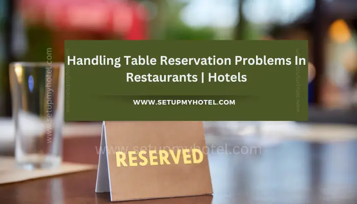 Table reservation problems can be frustrating, especially when you have been looking forward to dining out. However, there are a few tips you can follow to help you deal with these types of problems in restaurants. Firstly, it's important to remain calm and polite when speaking to the restaurant staff. Getting angry or being rude will not help you resolve the issue and will only make matters worse. Instead, explain the situation calmly and ask if there's anything they can do to help. Secondly, be flexible. If the restaurant is unable to accommodate your original reservation, ask if there's an alternative time or day that might work for you. Alternatively, ask if there's any space available at the bar or in the lounge area where you can wait for a table to become available. Thirdly, consider making a backup reservation at another restaurant. This way, if your original reservation falls through, you still have a backup plan and won't be left without a place to eat. Finally, if you're still not satisfied with the way the situation has been resolved, consider speaking to a manager or leaving a review online to share your experience with others. Remember to be honest but fair in your critique. By following these tips, you can navigate table reservation problems in restaurants with grace and ease, ensuring that you still have an enjoyable dining experience.