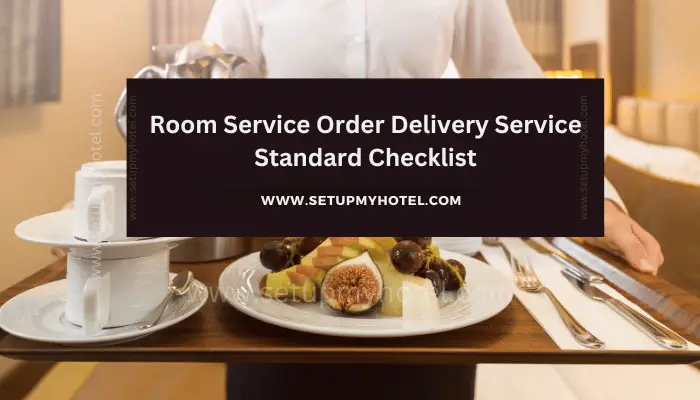 To ensure that guests have a comfortable and enjoyable stay, it is important for hotels to provide high-quality room service. One way to achieve this is by implementing a Room Service Order Delivery Service Standard Checklist. This checklist should include all the necessary steps to ensure that orders are taken accurately, prepared promptly, and delivered to the guest's room in a timely manner. The checklist should begin with the order-taking process. This involves ensuring that the order is taken accurately, and that the guest's specific requests are noted. Once the order is taken, it should be sent promptly to the kitchen for preparation. Once the order is prepared, the next step is delivery. The Room Service Order Delivery Service Standard Checklist should include instructions for the delivery process. This includes ensuring that the food is delivered hot and fresh, and that the presentation is attractive. Additionally, the delivery staff should be polite, friendly, and professional at all times. Finally, after the food has been delivered, the Room Service Order Delivery Service Standard Checklist should include instructions for follow-up. This may include checking with the guest to ensure that the order was satisfactory, and addressing any issues or concerns that may have arisen. Implementing a Room Service Order Delivery Service Standard Checklist can help hotels to provide high-quality room service that guests will appreciate. By taking the time to ensure that orders are taken accurately, prepared promptly, and delivered with care, hotels can create a memorable experience for their guests and earn their loyalty.