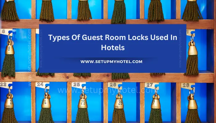 Hotels use various types of locks to ensure the safety and security of their guests' rooms. One of the most common types of locks is the traditional key lock, where guests are given a physical key to open and lock their room. However, this type of lock can be problematic if a guest loses their key or if a key is stolen. To address these issues, hotels have started to use electronic locks that use key cards instead of traditional keys. These cards are programmed to open specific rooms and can be easily deactivated if lost or stolen. Some hotels have even started to use mobile phone apps to allow guests to access their rooms, eliminating the need for a physical key or card. Another type of lock that is becoming increasingly popular in hotels is the biometric lock. This type of lock uses a guest's unique physical characteristics, such as their fingerprint or facial recognition, to grant access to their room. Biometric locks are highly secure and eliminate the need for keys or cards altogether. Ultimately, the type of lock used in a hotel depends on the hotel's security needs and the level of convenience they want to offer their guests. Regardless of the type of lock used, hotels must ensure that their guests feel safe and secure during their stay.