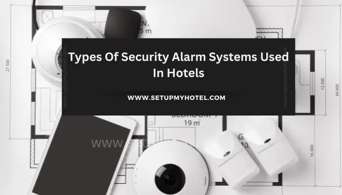 Hotels are a prime target for theft, burglary, and other security breaches. To ensure the safety of their guests and employees, hotels use various types of security alarm systems. The first type of security alarm system used in hotels is the intrusion detection system. This system uses sensors or motion detectors to detect any unauthorized entry into the hotel premises. Another type of security alarm system used in hotels is the fire alarm system. This system is used to detect any smoke or fire in the hotel building and alert the guests and employees to evacuate the premises immediately. The third type of security alarm system used in hotels is the panic alarm system. This system is used to alert the hotel staff in case of emergency situations such as medical emergencies, violence or any other safety threats. The fourth type of security alarm system used in hotels is the access control system. This system is used to control the entry and exit of guests and employees to restricted areas of the hotel, such as the guest rooms, the hotel vault or the security office. The fifth type of security alarm system used in hotels is the CCTV system. This system uses cameras to monitor the hotel premises and record any suspicious activities that may occur. All of these security alarm systems are essential to ensure the safety and security of guests and employees in hotels. By implementing these security measures, hotels can provide a secure and comfortable environment for their guests to enjoy their stay.