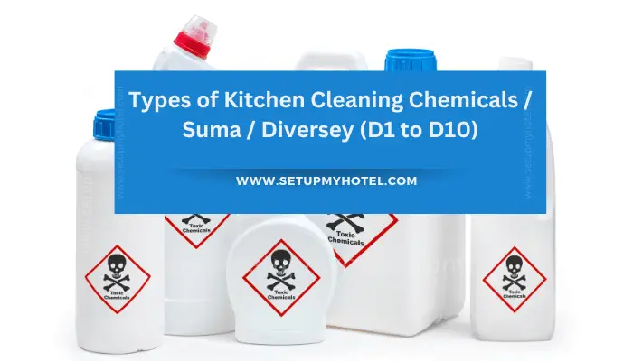 Keeping a kitchen clean and hygienic is essential for any food business. The use of appropriate cleaning chemicals can help to achieve this goal. Two well-known brands of kitchen cleaning chemicals are Suma and Diversey. Suma offers a range of cleaning products that are designed for specific cleaning tasks. Their products include degreasers, sanitizers, and descalers. Suma also offers a range of eco-friendly cleaning chemicals that are made from sustainable materials. Diversey also offers a range of cleaning products that are designed for use in commercial kitchens. Their products include floor cleaners, degreasers, and sanitizers. Diversey also offers a range of products that are specifically designed for use in dishwashing machines. It is important to choose the right cleaning chemicals for the job at hand. Some products may be too harsh for certain surfaces, while others may not be effective enough to remove tough stains and grease. Always follow the manufacturer's instructions when using cleaning chemicals, and be sure to wear appropriate protective gear, such as gloves and goggles.
