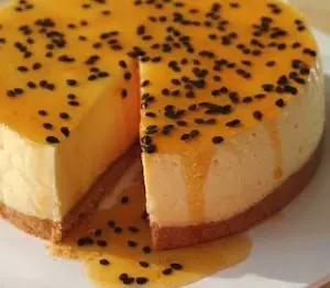 Basic Pastries Cakes and Desserts Hotel - Passion Fruit Cheese Cake