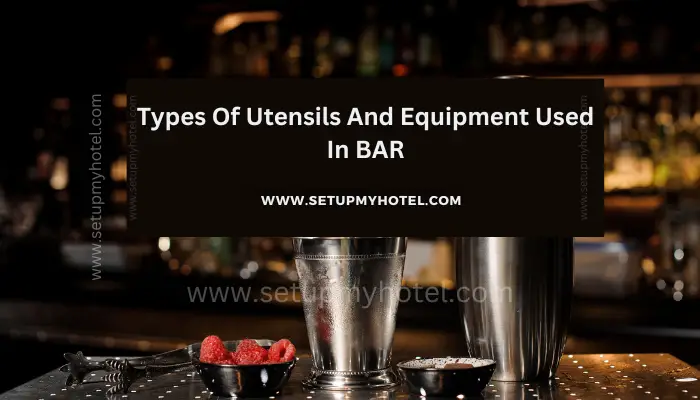 Bars and lobby lounges are places where people usually gather to relax and socialize. These places usually serve drinks and light snacks, which require different types of utensils for serving and consumption. Some of the most common types of utensils used in bars and lobby lounges include glasses, shakers, strainers, jiggers, and stirrers. Glasses come in different shapes and sizes, depending on the type of drink being served. For example, martini glasses are typically used for cocktails, while beer mugs are used for beer. Shakers and strainers are used for making cocktails. Shakers are used to combine ingredients, while strainers are used to strain out ice and other solids. Jiggers are small measuring cups used to measure the amount of alcohol in a drink. This is important in making cocktails, as the right amount of alcohol can make or break a drink. Stirrers are used to mix drinks, and can be made of glass, metal, or plastic. In addition to these utensils, bars and lobby lounges may also use other tools such as bottle openers, ice scoops, and cork screws. These tools help to make the process of serving drinks more efficient and professional. Overall, the type of utensils used in a bar or lobby lounge depend on the type of drinks being served and the establishment's preferences. However, having the right utensils is essential for creating a great customer experience and serving drinks in a professional manner.